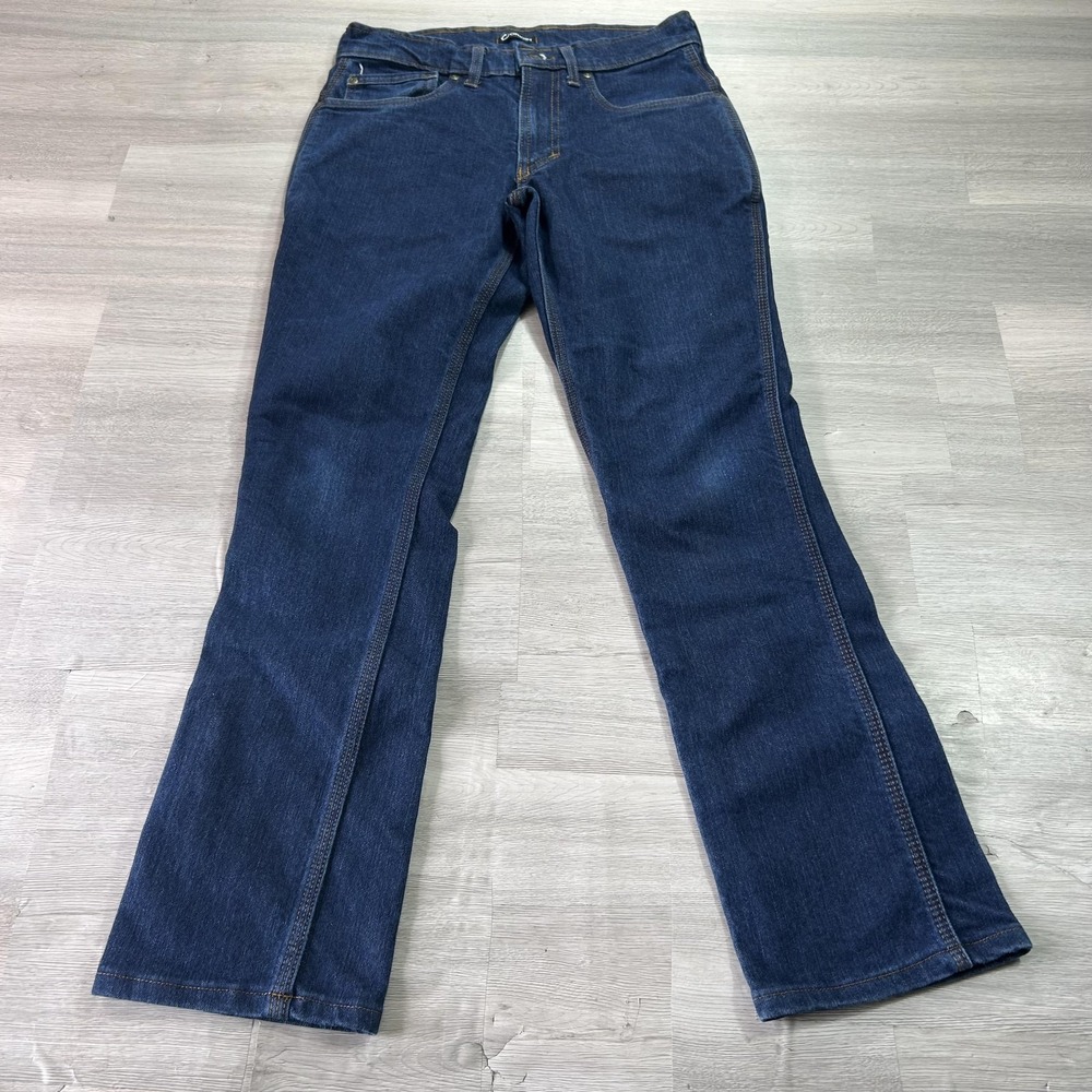 Origin Legit Fit Jeans Mens 30x32 Blue Regular Straight Denim Dark Wash Pants